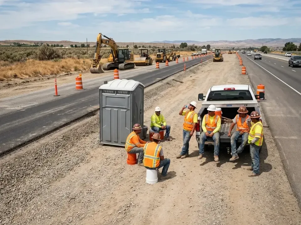 highway-road-construction-crew-007 — frequently asked questions, Porta Potty and Restroom Rentals in Ravenel, SC
